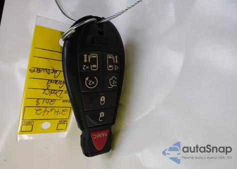 2018 Dodge Grand Caravan Gt из США, поврежденный, VIN 2C4RDGEG2JR271871